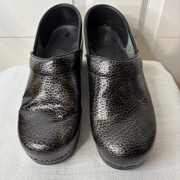 Dansko Black Textured Sole Footwear
